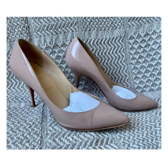 Christian Louboutin Kate 85mm Nude Size 